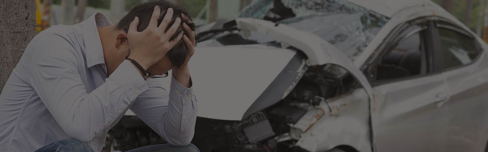 Driver after a car accident in Tampa, where auto injury care should start within 14 days